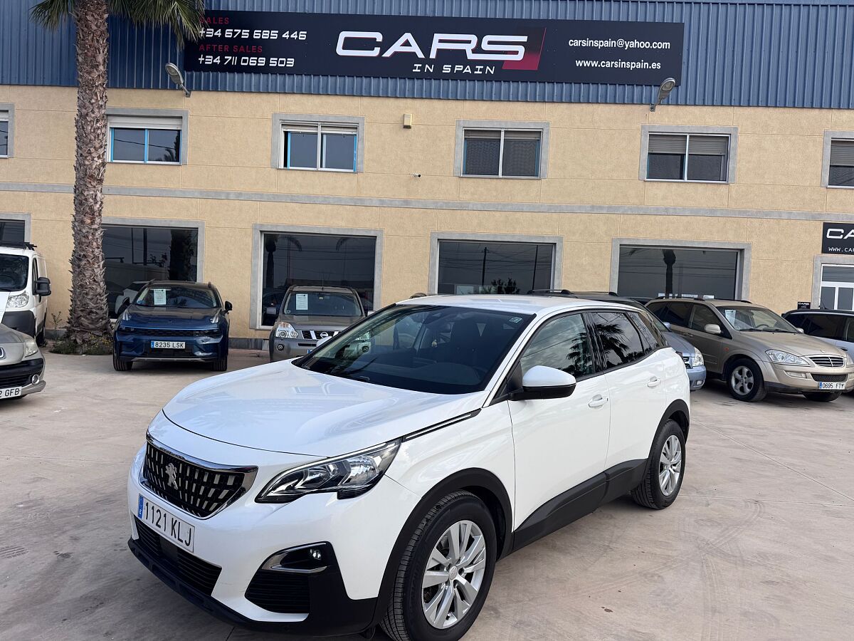 PEUGEOT 3008 ACTIVE 1.2. E-THP AUTO SPANISH LHD IN SPAIN ONLY 59000 MILES 2018